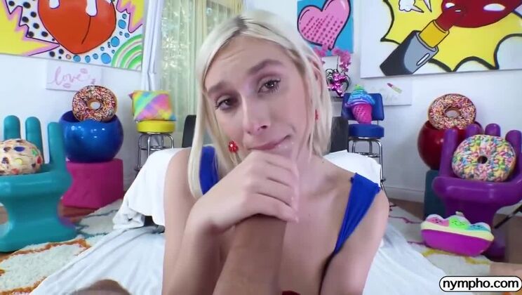 Blonde Bombshell Kay Lovely's Pussy Pleasure