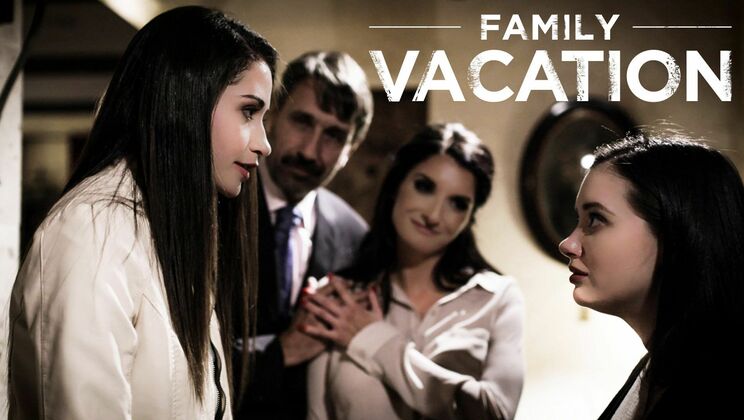 [PureTaboo] - Deepthroat Delights on Family Vacation - Gia Paige - Silvia Saige - Steve Holmes - Avi Love