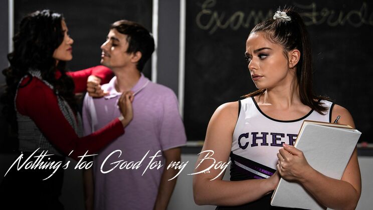 Brunette Cheerleader's Anal Debut