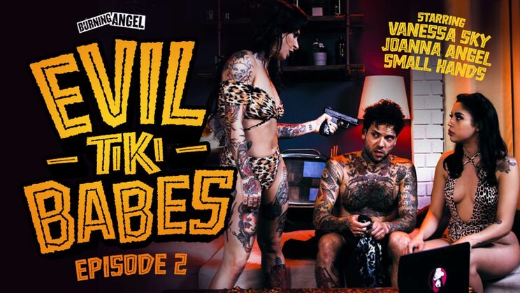 [BurningAngel] - Face Sitting Frenzy with Vanessa Sky and Joanna Angel - Vanessa Sky - Small Hands - Joanna Angel