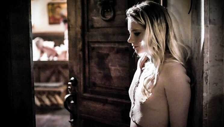 [PureTaboo] - Natural Blonde Beauty Behind Doors - Riley Star - Rachael Cavalli - Eric Masterson
