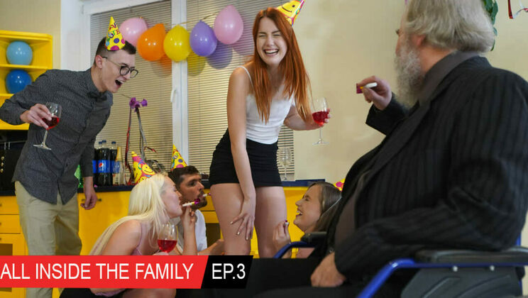 [ClubSweethearts] - Birthday Surprise Ep.3 - Family Sex Fiesta! - Stacy Cruz - Angel Wicky - Charlie Dean - Lovita Fate - Faun - Charli Red