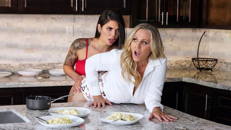 [Brazzers] - Big Tits and Thongs: A Cheating Fling - Gina Valentina - Julia Ann