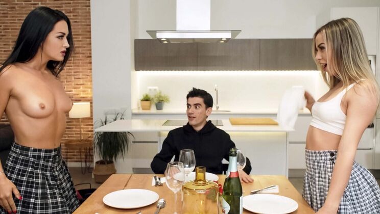 [Brazzers] - Dick Desperation: A Date with Two Horny Girls - Jordi El Niño Polla - Anastasia Brokelyn - Zuzu Sweet