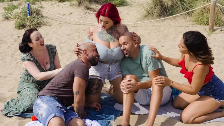 [MonsterCurves] - Doggystyle Delights by the Sea