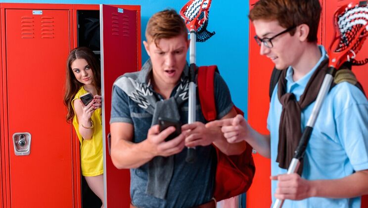 [TeensLoveHugeCocks] -  Uniformed Brunette Gets Fucked - Oliver Flynn - Megan Marx