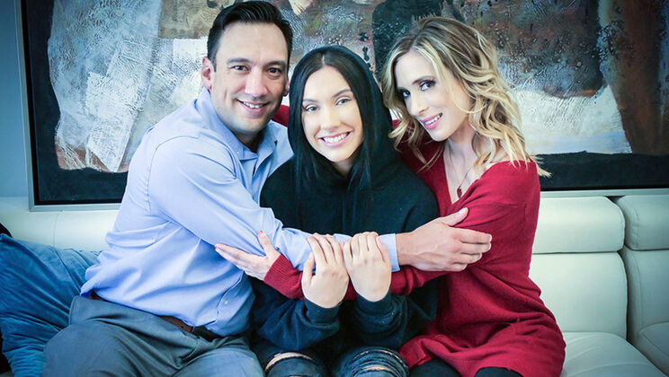 [FosterTapes] - Big Ass Stepmom's Supportive Parenting - Aiden Ashley - Bobby Beefcakes - Jazmin Luv