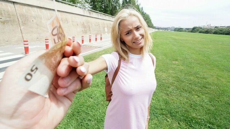 [PublicPickups] - Blonde Bombshell's Big Cock Obsession - Veronica Leal - Tristan Seagal