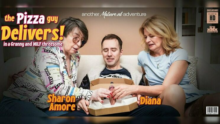 [Mature.nl] - Blonde Beauty Diana and Granny Sharon's Hardcore Delivery Adventure