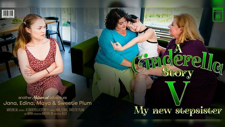 [Mature.nl] - The BBW Takeover: Maya Clashes with Her New Stepmoms!