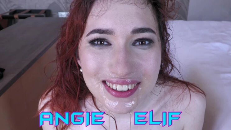 [WakeupnFuck] - Skinny Angie Elif's Intense Anal & Double Penetration - Angie Elif