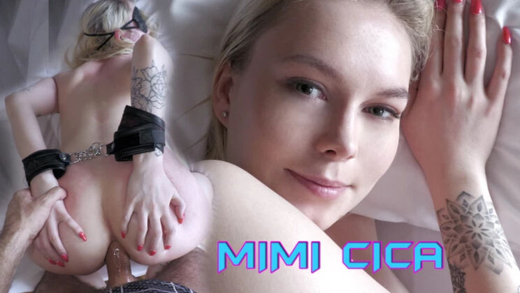 [WakeupnFuck] - Mimi Cica's Hotel Room BDSM Session: Tied Up and Teased