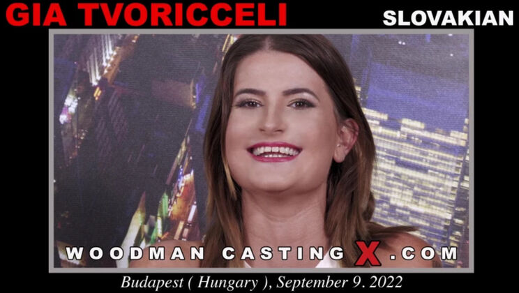 [WoodmanCasting] - Tvoricceli's Cumshot Casting Call - Gia Tvoricceli