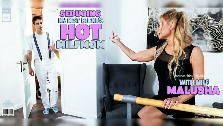 [Mature.nl] - Malusha's Big Natural Tits and Sexy Young Lover