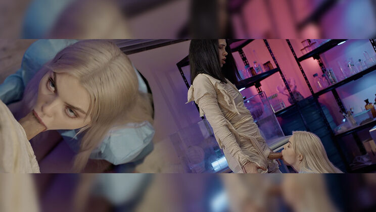 [FutanariXXX] - Unleashing the Blonde Secret - Alyssa Bounty - Ashby Winter