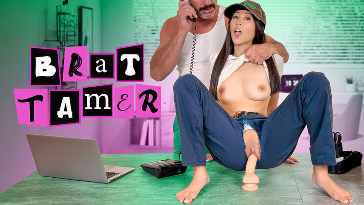 Small Brunette Alexia Needs Cum Denial