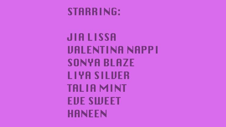 DropOuts Episode 1: Valentina Nappi, Talia Mint, Liya Silver, Eve Sweet, Haneen in Creampie and Fetish Fun