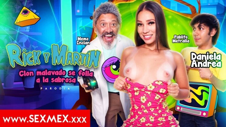 [SEXMEX] - Hot Colombian Daniela Andrea Gets Rough Anal From Clone - Daniela Andrea