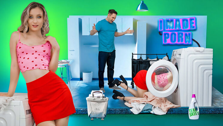 [IMadePorn] - European Teen Lily Blossom in Creampie Action - Brad Knight - Lily Blossom