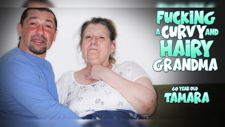 Mature Blowjob from Hairy Grandma with Big Tits